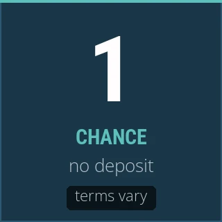 Fiche : 1 chance pour no deposit, terms vary